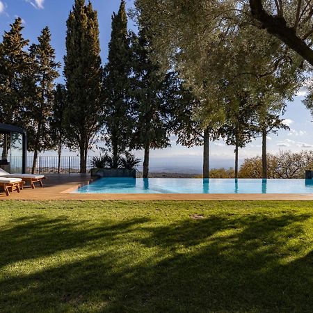 Scialaj Villa Di Lusso Sull'Etna Con Piscina E Vista Mare 라갈나 외부 사진