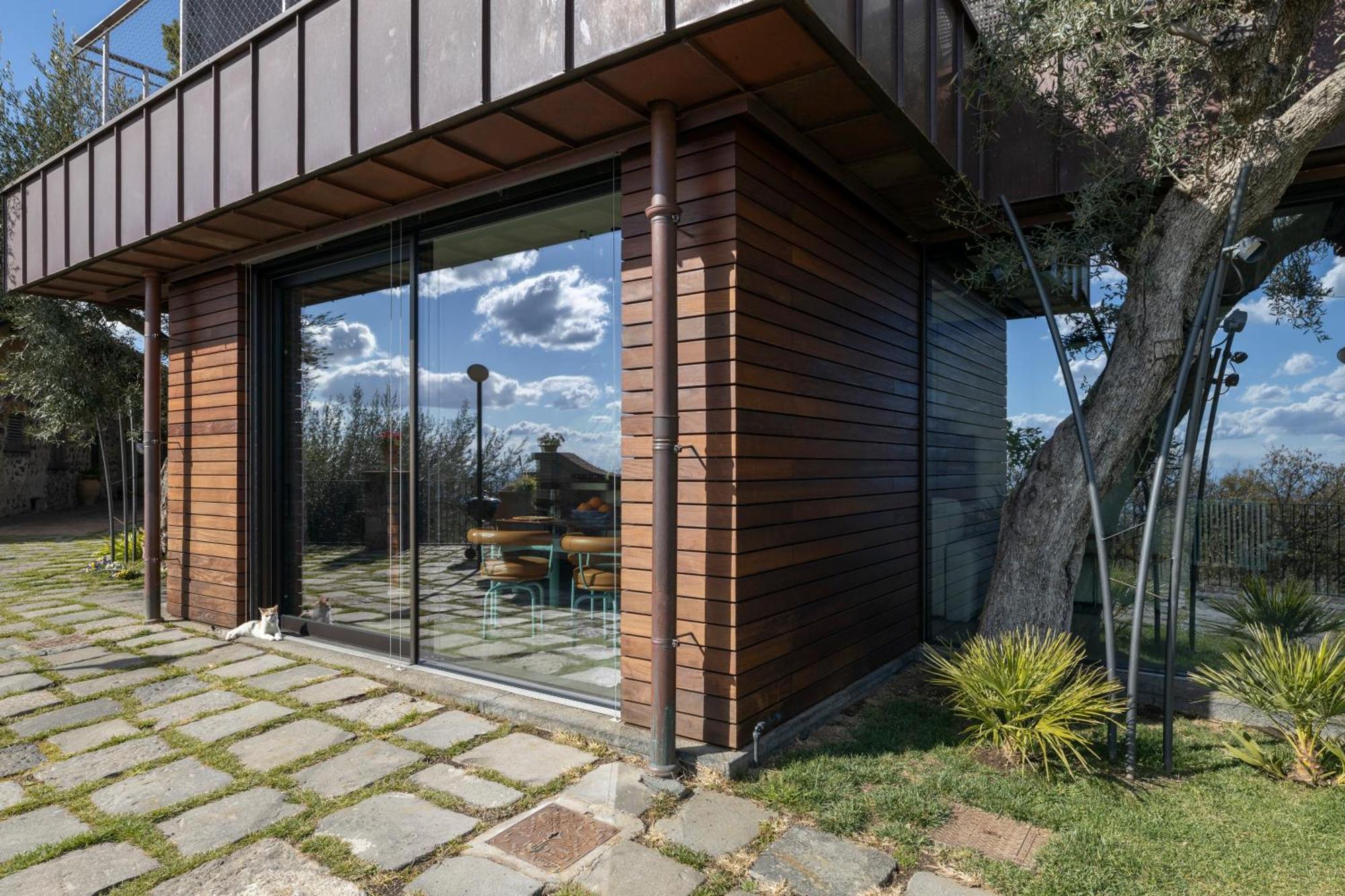 Scialaj Villa Di Lusso Sull'Etna Con Piscina E Vista Mare 라갈나 외부 사진